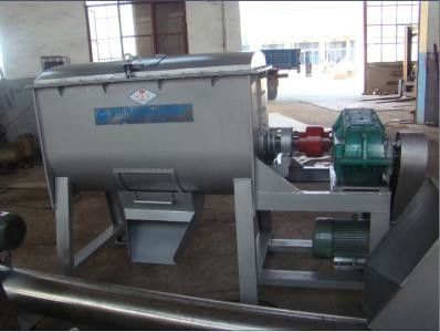 Stirring Paddle Horizontal 7.5kw Ribbon Blender Mixer